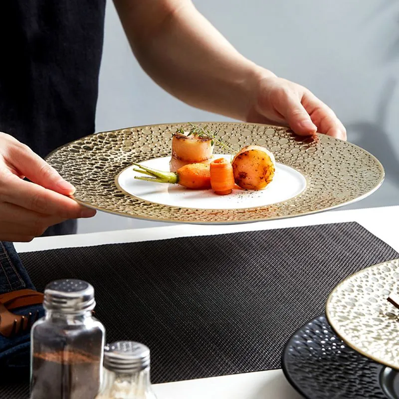 FINE CHINA PLATTERS (4)