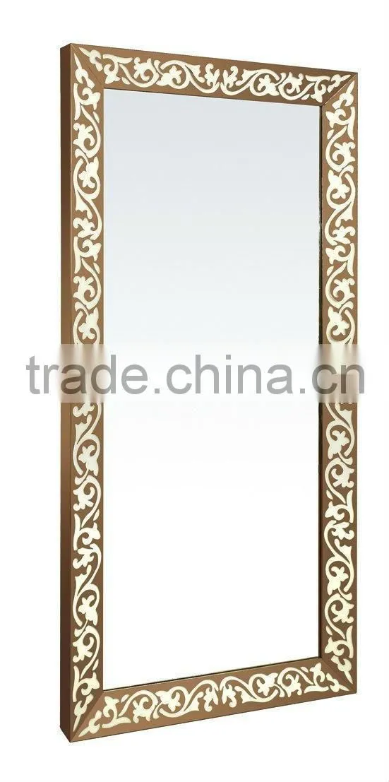 Excellent quality hair salon mirror station makeup & hair cutting salon mirror table european style salon mirror