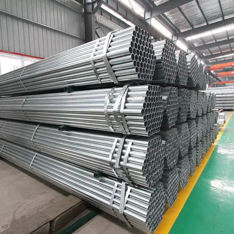 DN50 2inch Hot Dip Galvanized Steel Pipe GI Pipe Greenhouse Frame Rectangular/Square Section Shape High Quality Galvanized Tube