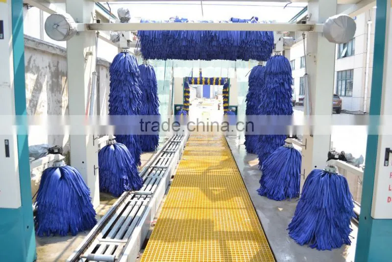 Tunnel Car Wash 9Brushes PE-T9 40000USD