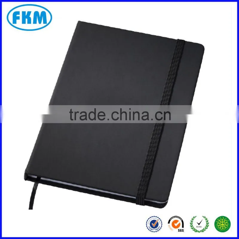 black a5 fabric notebook