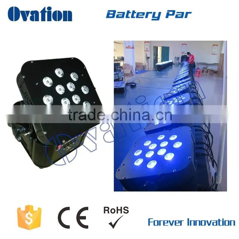 Led Wireless Battery Power Led par 64 Led Par Light