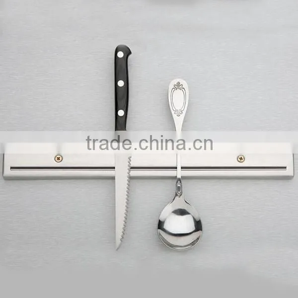 stainless steel wall mounted Kitchen Knife Wall Rack magnetic knife bar kitchen magnetic knife strip