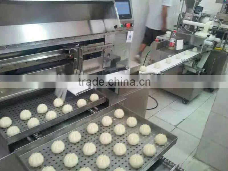 automatic steam stuffed bun production line machine
