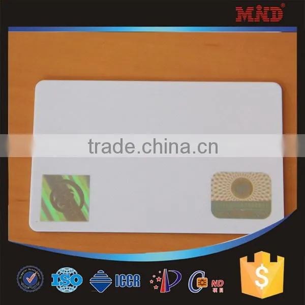 MDH22 Plastic hologram business cards/holographic over for pvc cards