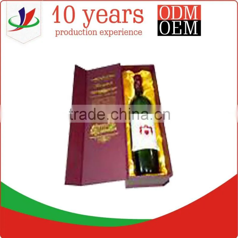 New style corrugated wine box with window