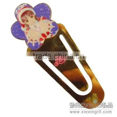 Chinese Face Metal Bookmark