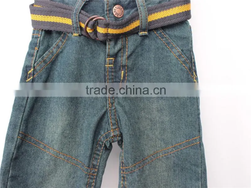 Baby's large quantity stocklot jeans with belt