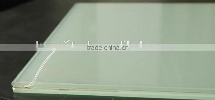 Kewei kinds of smart glass 6+6 tempered high clear smart glass