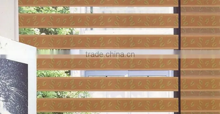 wholesale zebra fabric for roller blind Beautiful Decorative Double Layer Day and Night Zebra Roller Blinds
