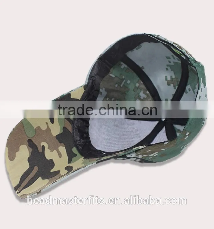Custom Wholesale 100% Cotton military Cap hunting caps
