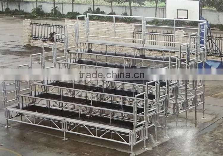 2016 Stage Seating system,Aluminum Outdoor Seating System,Aluminum Bleacher