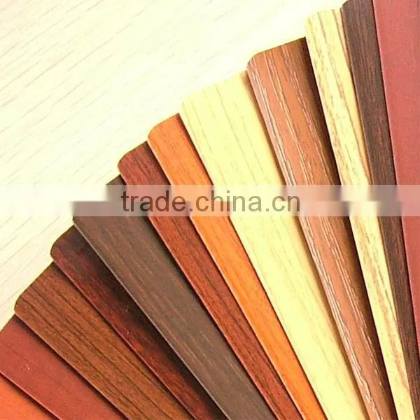 smooth surface wooden PVC edge banding