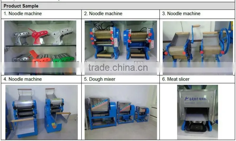 150mm stainless steel 410 vegetable pasta maker machine LFGB