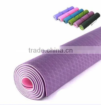 Colors TPE Yoga Mat,NBR Yoga Mat,PVC Yoga Mat