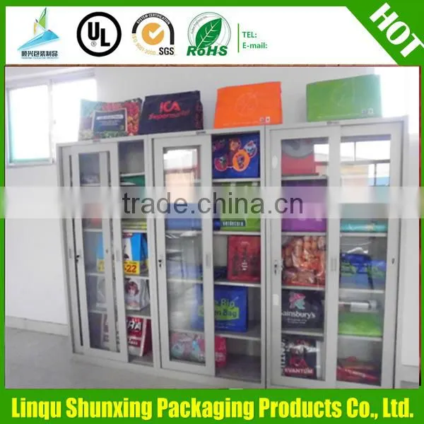 drawstring garbage bag, Qingdao plastic bags on roll