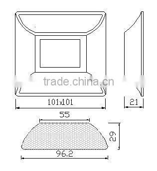 Plastic Road Stud
