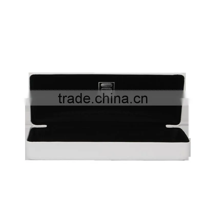 white pu cheap wholesale eyewear case for girl