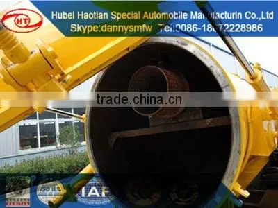 Dongfeng mini sewage suction truck small fecal tank truck self cleaning tanker