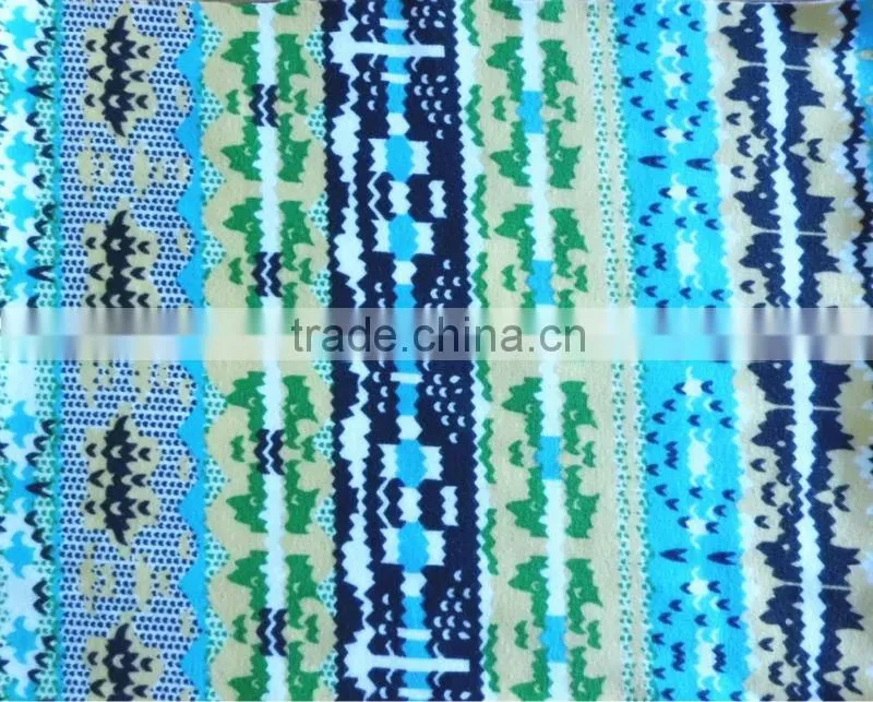 40s 350gsm polyester velour for winter garment