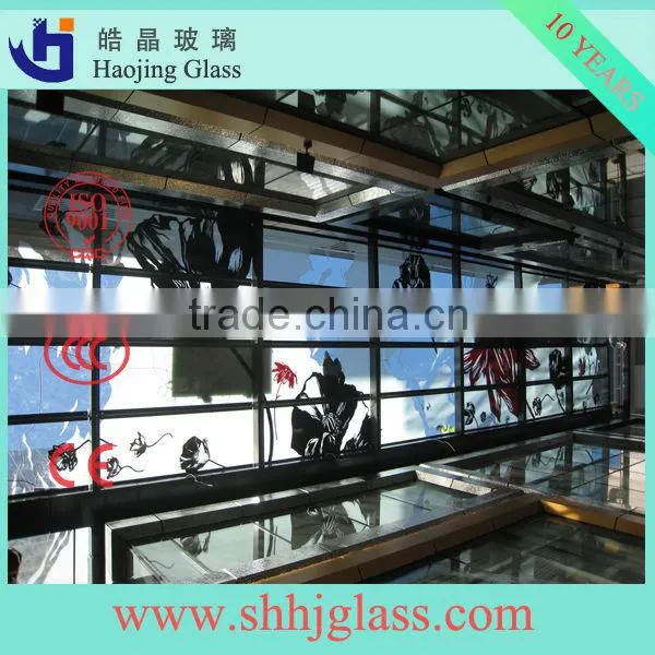 Shahe Haojing Glass low e glass tempered glass curtain wall