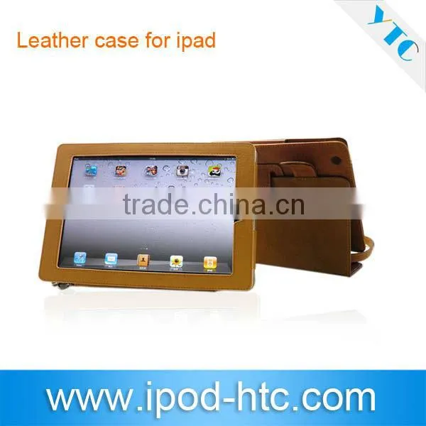 Newest ultra slim Leather case for ipad, for ipad leather case,Wholesale PU Leather case