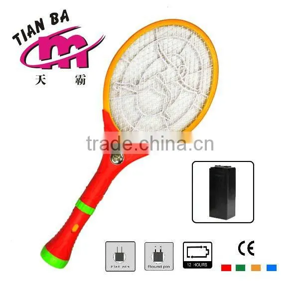 multifunction mosquito swatter 7 LED torch