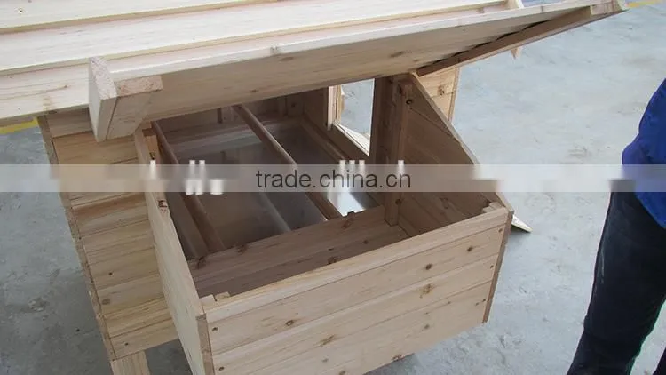 outdoor wooden eco friendly chicken coop