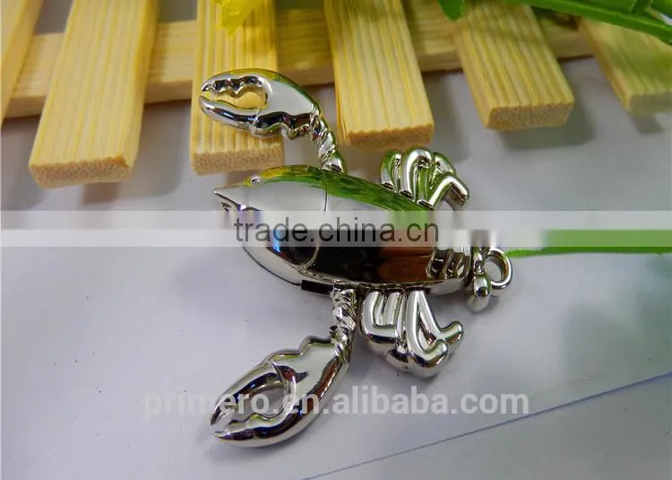 PRIMERO Metal Lobster Keychain cheap stainless steel key chain Movable hands and foot alloy keychain with lobster claw clasp
