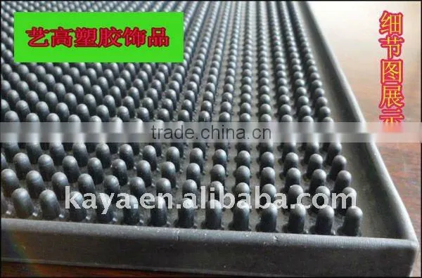 China factory custom rubber bar mat/promotional pvc bar mat