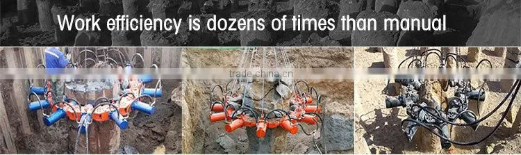 hydraulic pile breaker concrete cutting machine