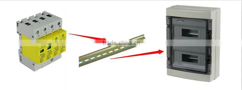 SAIP/SAIPWELL New Hot Sale 2 Poles 385/440V Durable IP65 Electrical Surge Arrestor