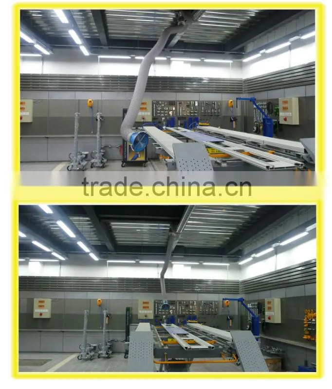 Wall-mounted welding fume purifier