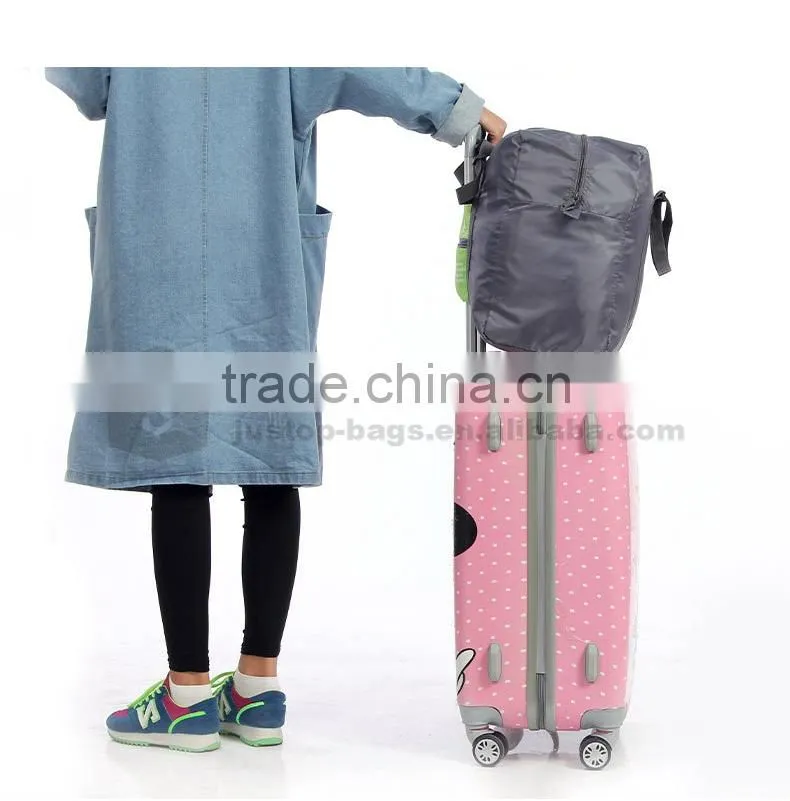 Justop quality foldable luggage travel bags