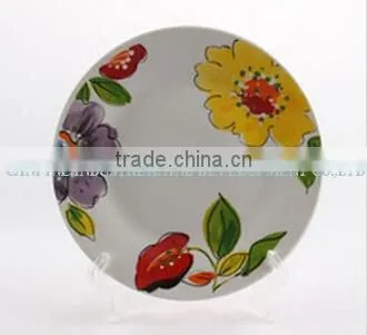 9" ceramic gift dinner plate, excellent dessert plate