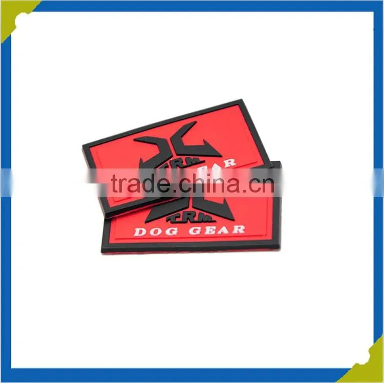 Factory directly pvc patch bulk promotion patch made in China