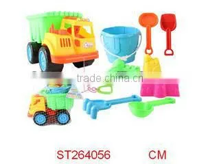 Plastic toy beach car