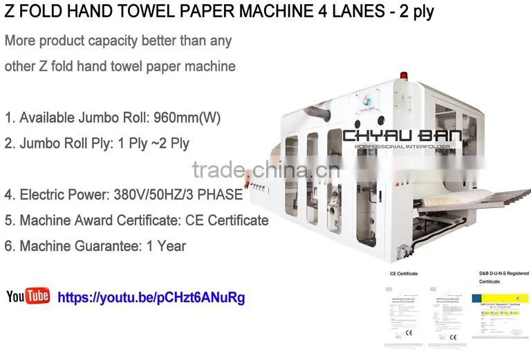 N Fold Hand Paper Towel Dispenser Packaging Machinery Manufacturer
