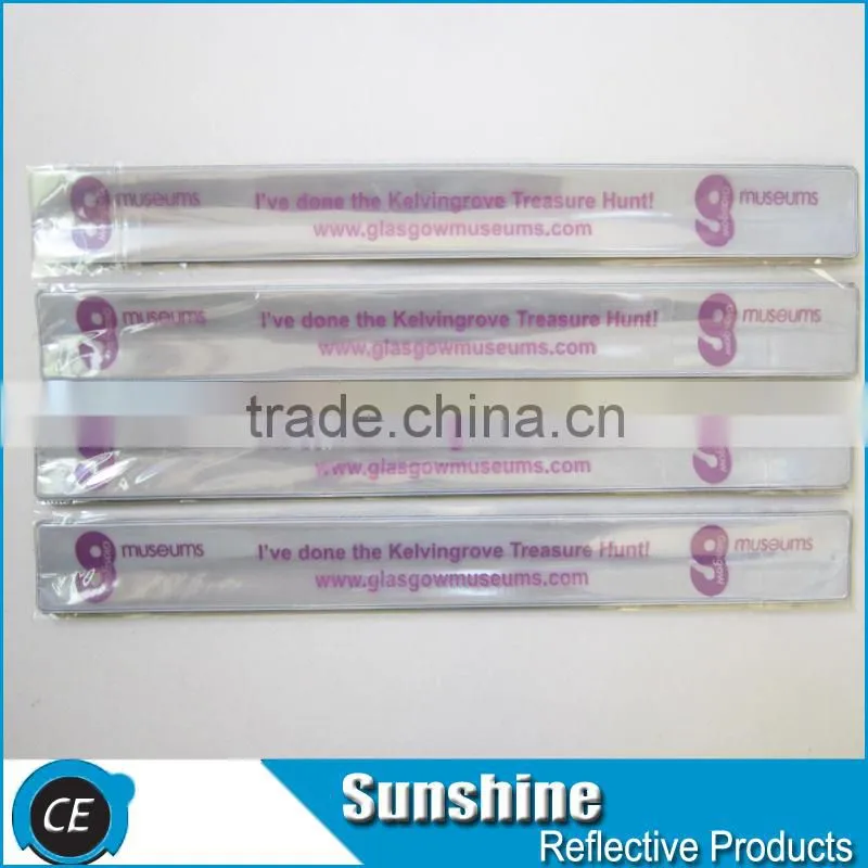 Funny kids snap band reflective