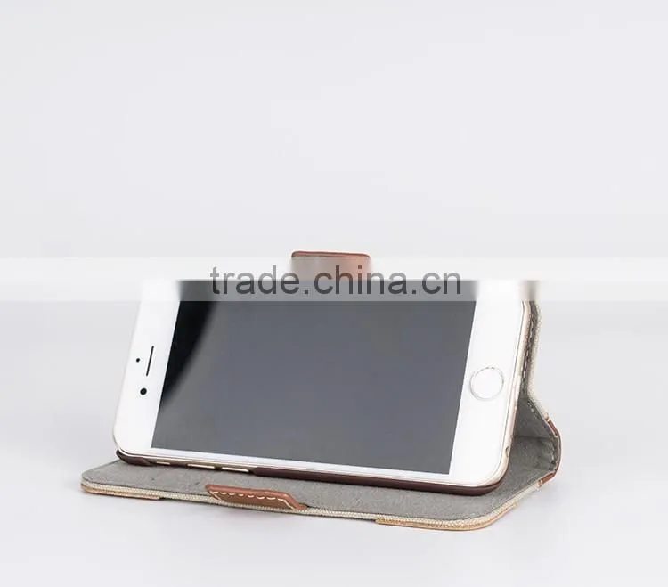Classic luxury mobile phone leather case for iphone6s