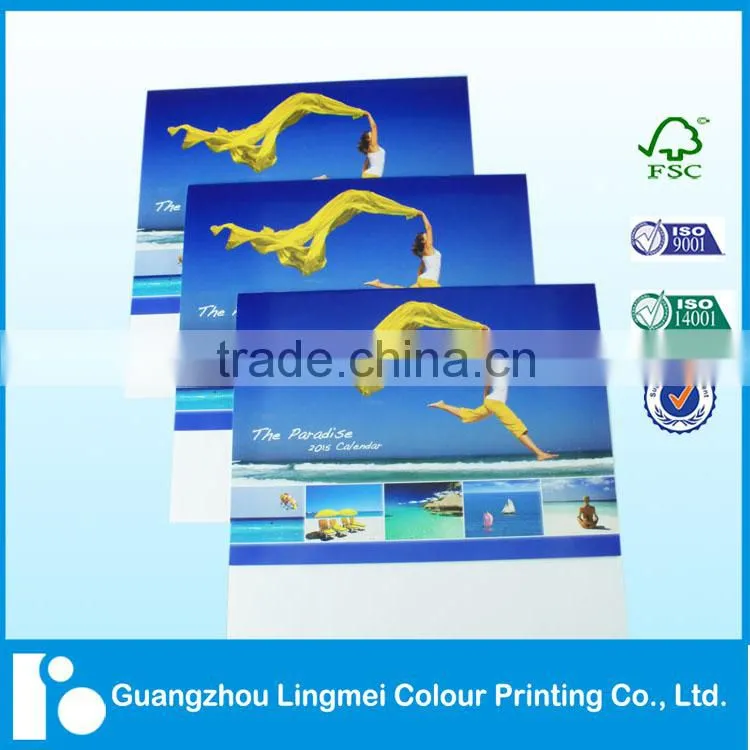 Self-Adhesive Feature and Yes Customized cardboard notepad calendar