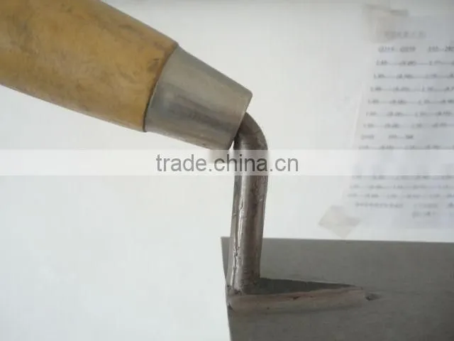 hot!Wooden handle bricklaying tools,carbon steel blade ,construction tools