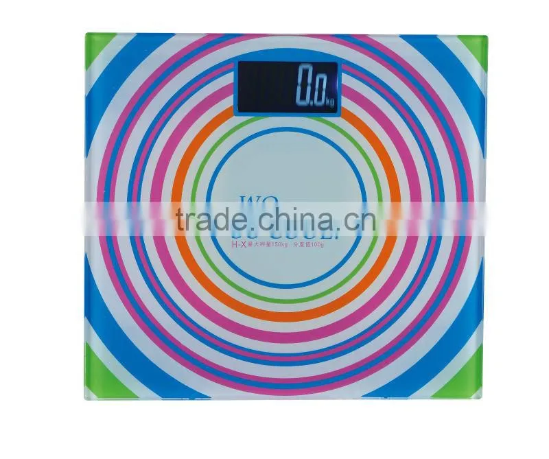 Body scale bathroom digital weighing scale glass body manufacturers