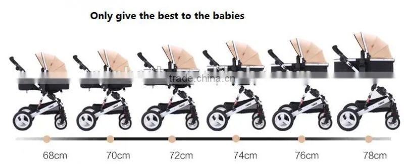 High View Folding Baby Stroller