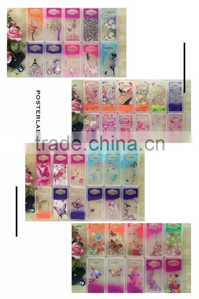 Moving Liquid Glitter Quicksand 3D Bling Tpu Phone Case For apple iphone 6 6s plus