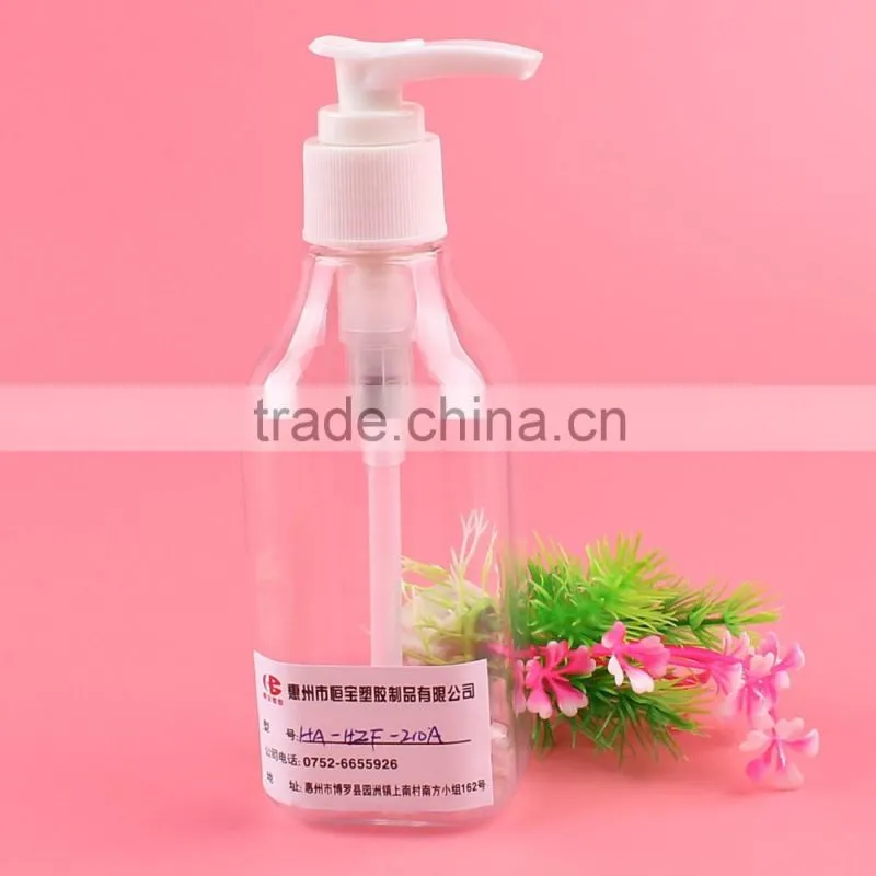 200ml Raise hair cream transparent bottle