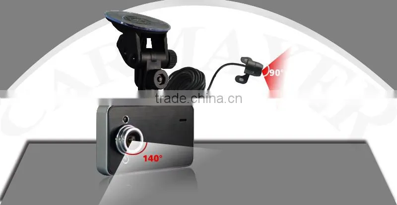 2014 Carmaxer OEM PIP HD Dual Camera car dvr black box x5