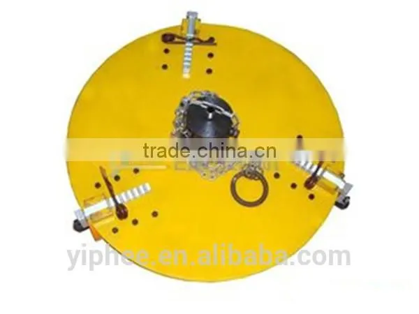 Electric building lining machine for induction furnace
