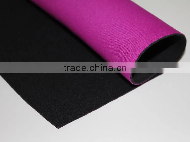 Neoprene sheet with nylon fabric for wetsuit