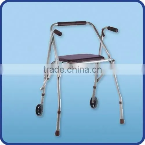 aluminum one button folding for elderly walker